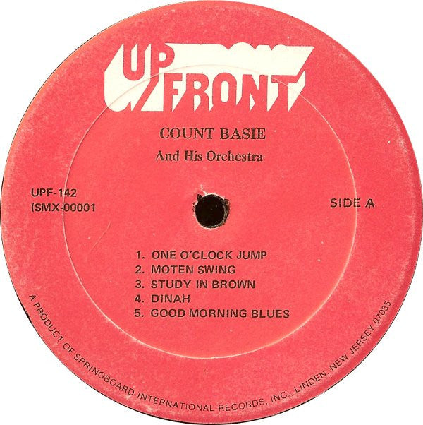 Count Basie Orchestra : Count Basie And His Orchestra (LP, Mono)