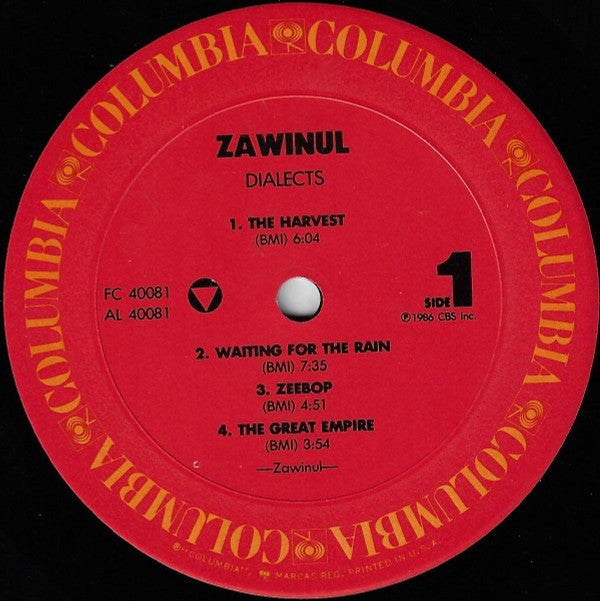 Zawinul* : Dialects (LP, Album, Pit)