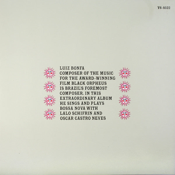 Luiz Bonfá : Plays And Sings Bossa Nova (LP, Album)