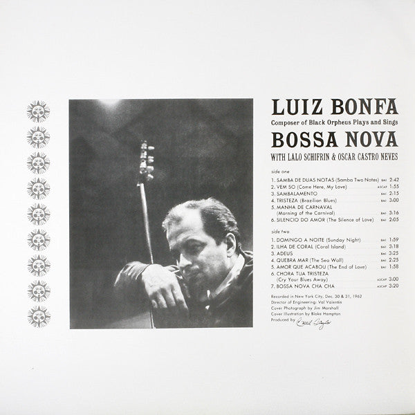 Luiz Bonfá : Plays And Sings Bossa Nova (LP, Album)