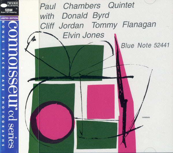 Paul Chambers Quintet With Donald Byrd, Clifford Jordan, Tommy Flanagan, Elvin Jones : Paul Chambers Quintet (CD, Album, Ltd, RE)