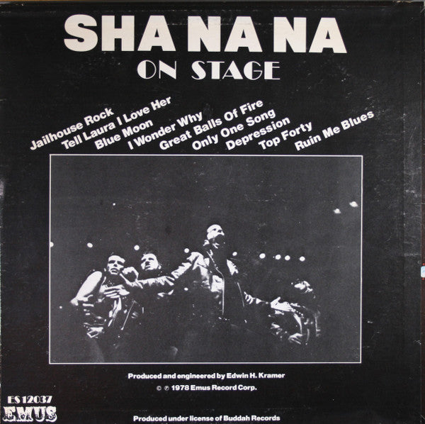 Sha Na Na : On Stage (LP, Album)