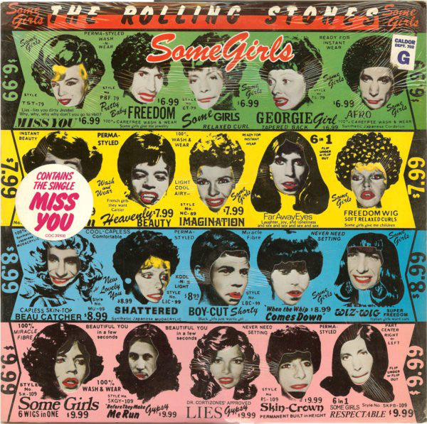 The Rolling Stones : Some Girls (LP, Album, 1st)