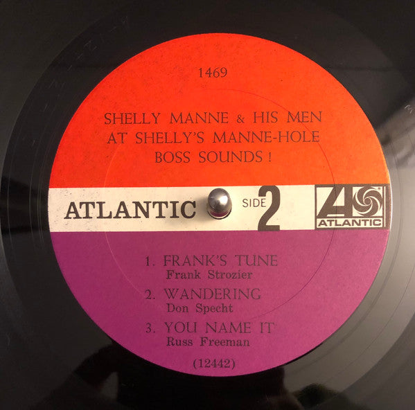 Shelly Manne & His Men : Boss Sounds! (LP, Album, Mono, Gat)