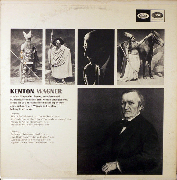 Stan Kenton : Kenton / Wagner (LP, Album, Mono)