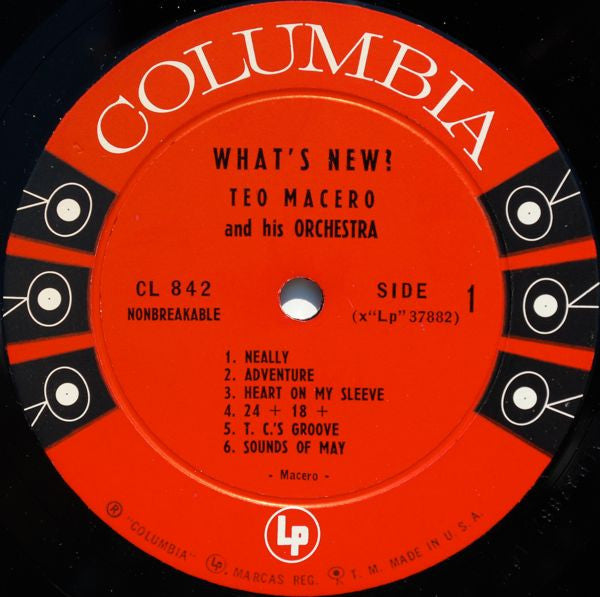 Teo Macero / Robert Prince : What's New? (New Jazz From Teo Macero And Bob Prince) (LP, Album)