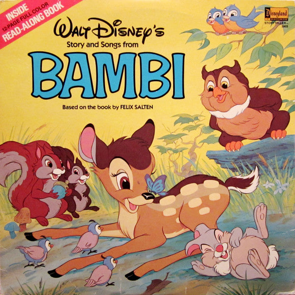 Hal Smith : Walt Disney's Story And Songs From Bambi (LP, Gat)