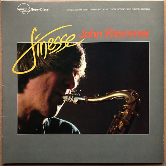 John Klemmer : Finesse (LP, Album)