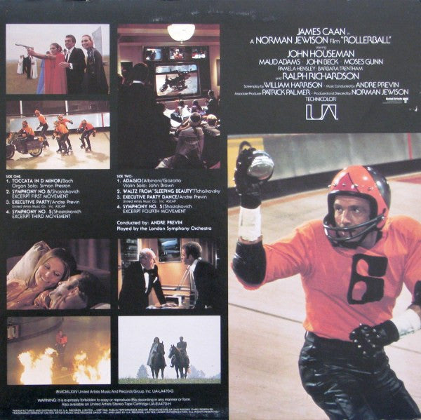 André Previn : Rollerball (Original Soundtrack Recording) (LP, Album)