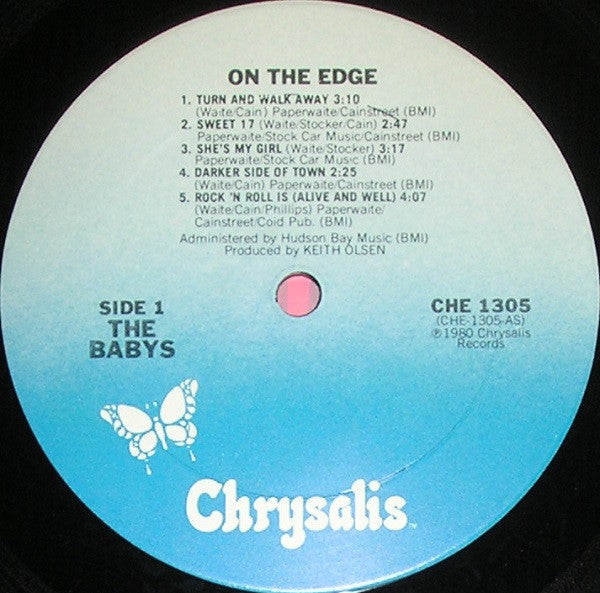 The Babys : On The Edge (LP, Album)