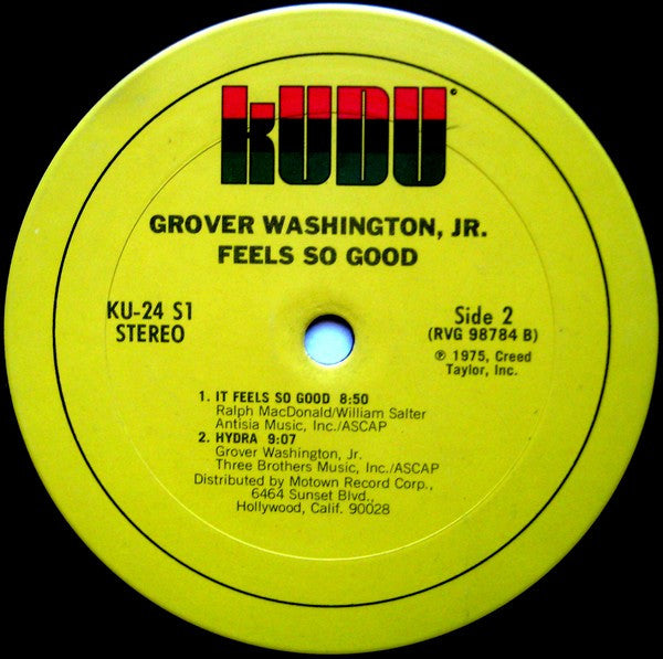 Grover Washington, Jr. : Feels So Good (LP, Album)