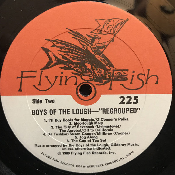 The Boys Of The Lough : Regrouped (LP, Album)