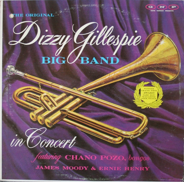 Dizzy Gillespie Big Band : In Concert (LP, Album, RE)