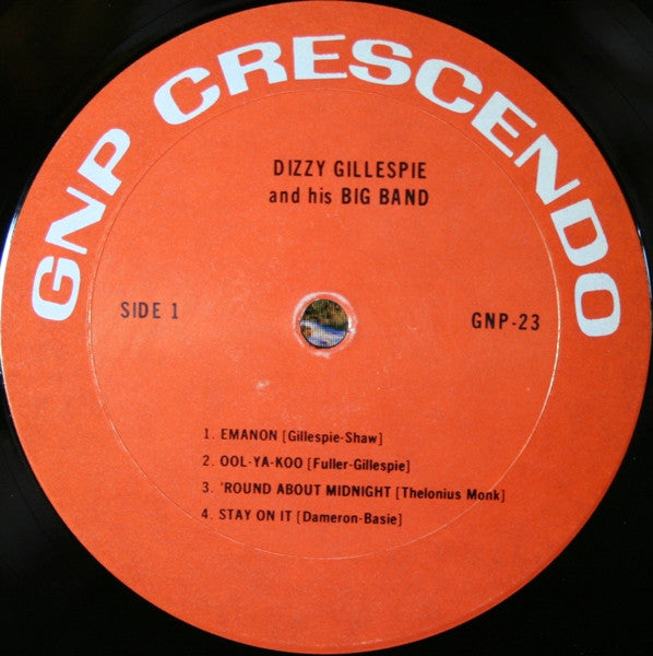 Dizzy Gillespie Big Band : In Concert (LP, Album, RE)