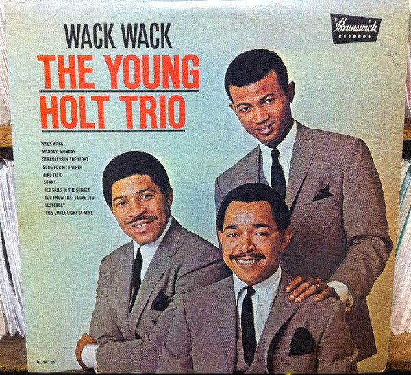 Young Holt Trio : Wack Wack (LP, Album, Mono, Glo)