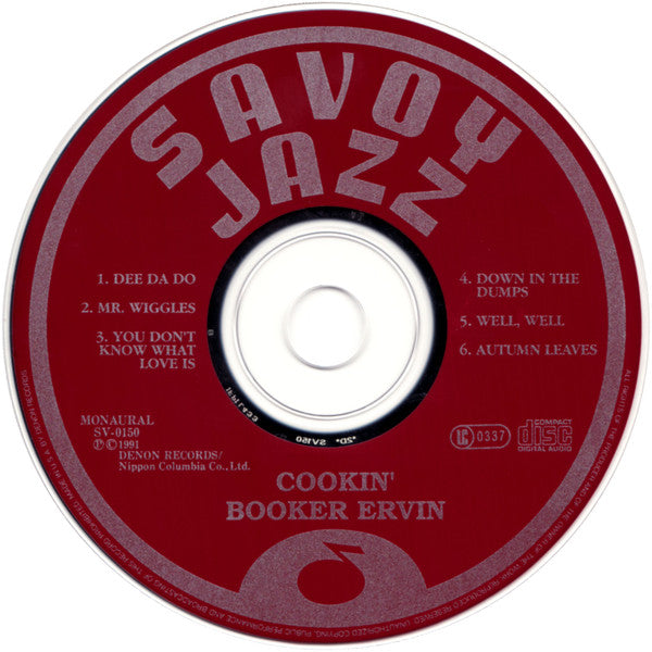 Booker Ervin Quintet : Cookin' (CD, Album, RE, RM)