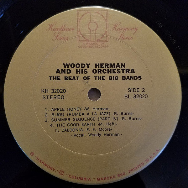 Woody Herman And His Orchestra : The Beat Of The Big Bands (LP, Comp)