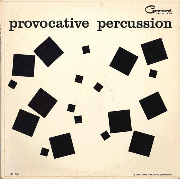 The Command All-Stars : Provocative Percussion (LP, Album, Mono)