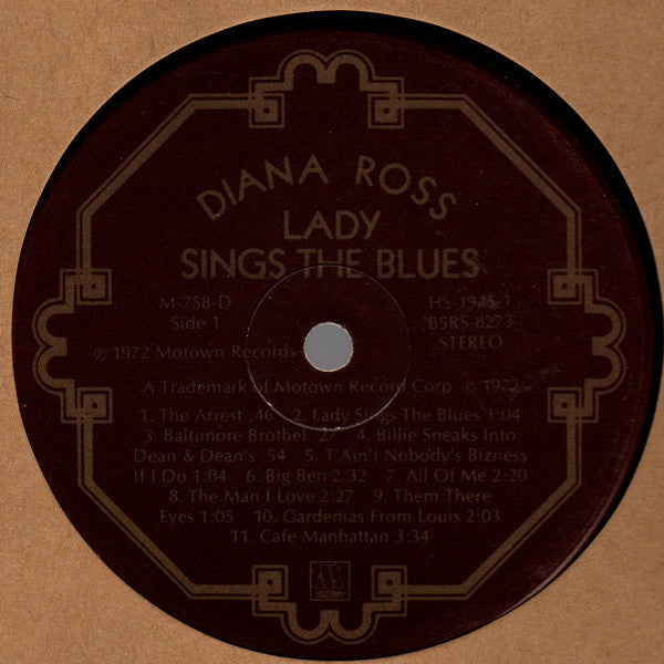 Diana Ross : Lady Sings The Blues (Original Motion Picture Soundtrack) (2xLP, Album, Hol)