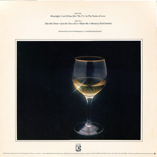 Grover Washington, Jr. : Winelight (LP, Album, SP )