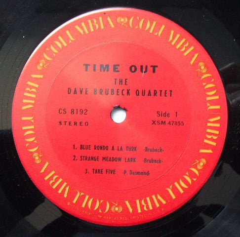 The Dave Brubeck Quartet : Time Out (LP, Album, RE)