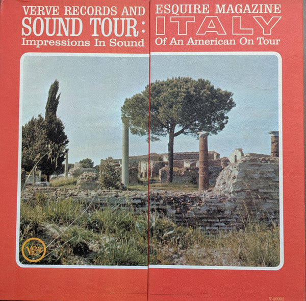 Kenyon Hopkins : Sound Tour: Italy (Impressions In Sound Of An American On Tour) (LP, Album, Mono)