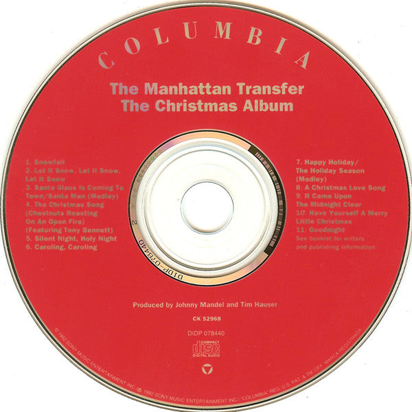 The Manhattan Transfer : The Christmas Album (CD, Album)