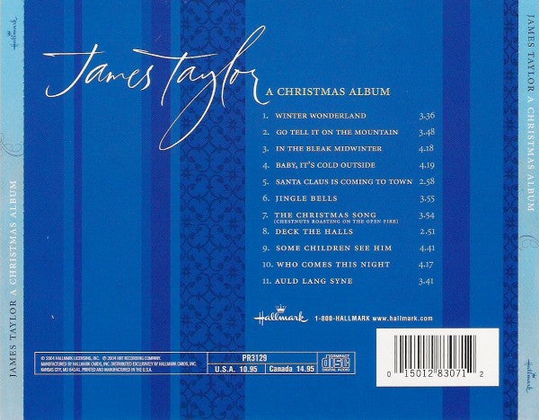 James Taylor (2) : A Christmas Album (CD, Album)