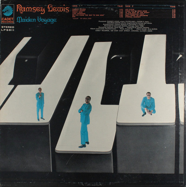 Ramsey Lewis : Maiden Voyage (LP, Album, Ind)