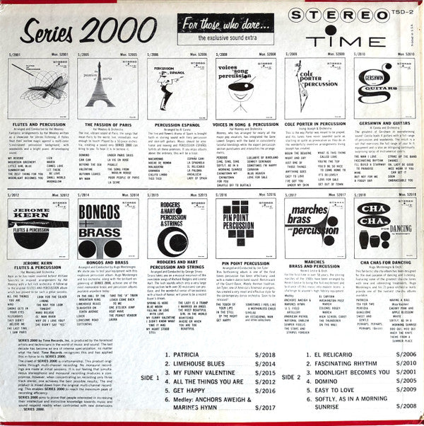 Various : New Sounds! Time Series 2000 Demonstration Record (LP, Comp)