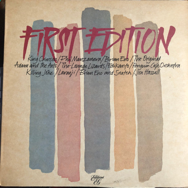 Various : First Edition (LP, Comp)