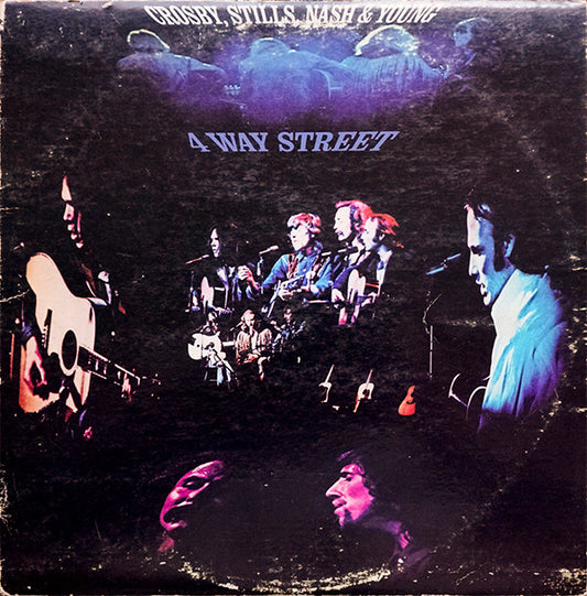 Crosby, Stills, Nash & Young : 4 Way Street (2xLP, Album, PR )