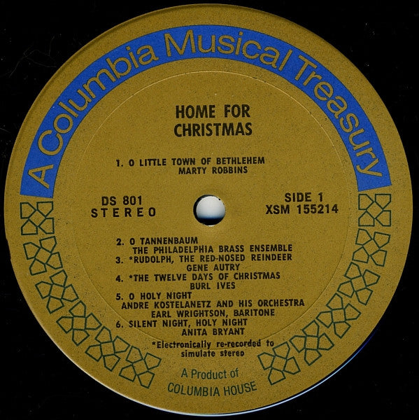 Various : Home For Christmas (3xLP, Comp, Club, Ter + Box)