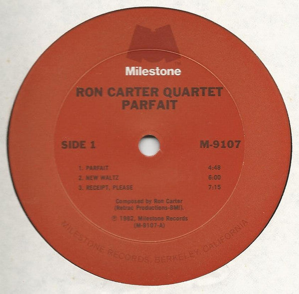 Ron Carter Quartet : Parfait (LP, Album)