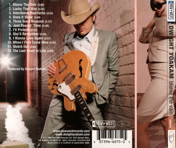 Dwight Yoakam : Blame The Vain (CD, Album)