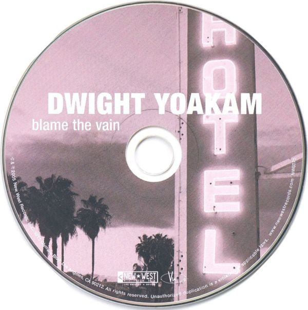 Dwight Yoakam : Blame The Vain (CD, Album)