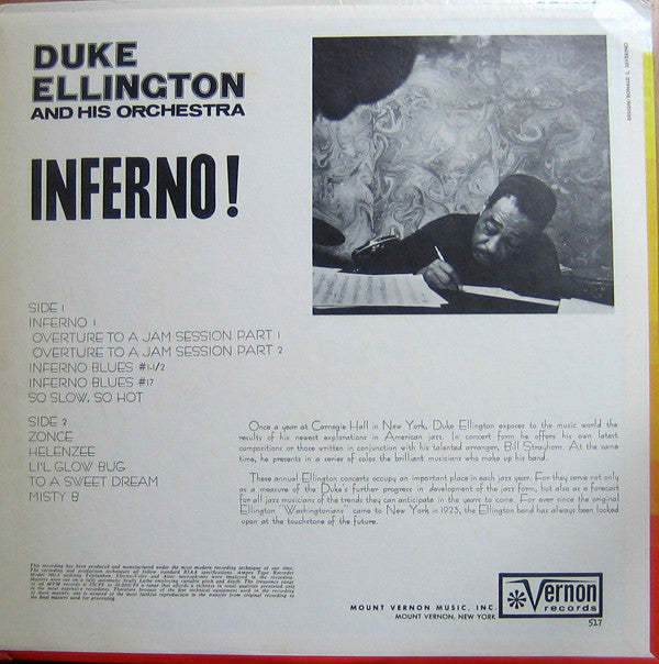 Duke Ellington And His Orchestra : Inferno! (LP, Album)