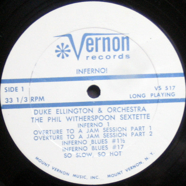 Duke Ellington And His Orchestra : Inferno! (LP, Album)