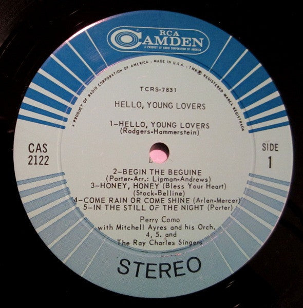 Perry Como : Hello, Young Lovers (LP, Comp)