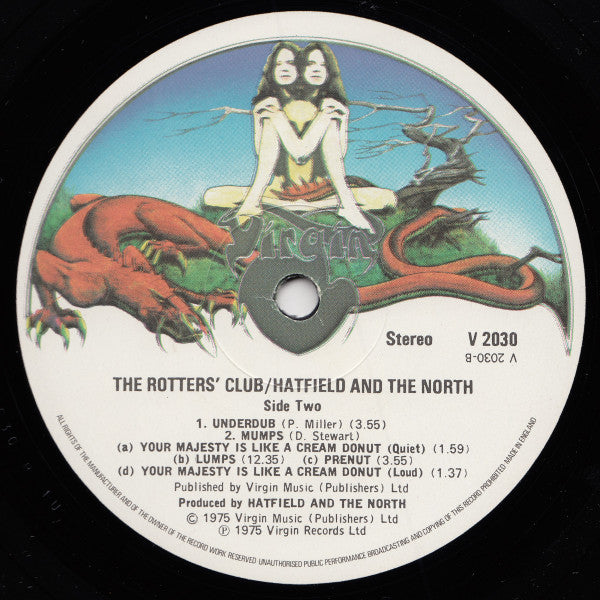 Hatfield And The North : The Rotters' Club (LP, Album)