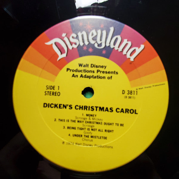 The Walt Disney Players, Charles Dickens (2) : An Adaptation Of Dickens' Christmas Carol (LP)