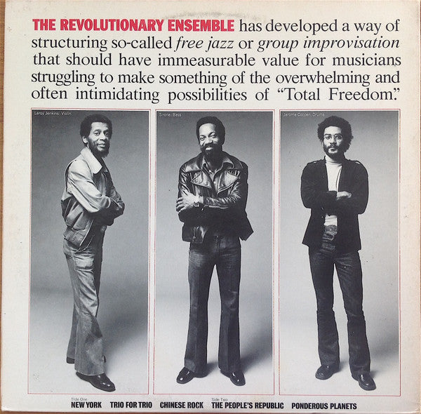 The Revolutionary Ensemble : The People's Republic (LP, Album, Uni)