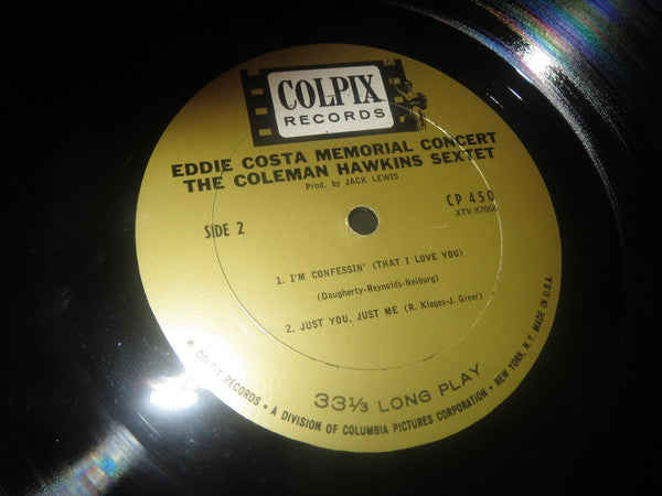 Clark Terry Quartet / Coleman Hawkins Sextet : Eddie Costa: Memorial Concert (LP, Album, Mono)