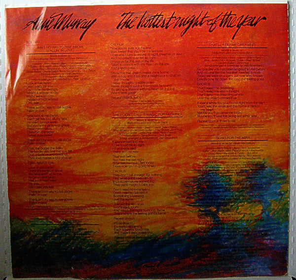 Anne Murray : The Hottest Night Of The Year (LP, Album)