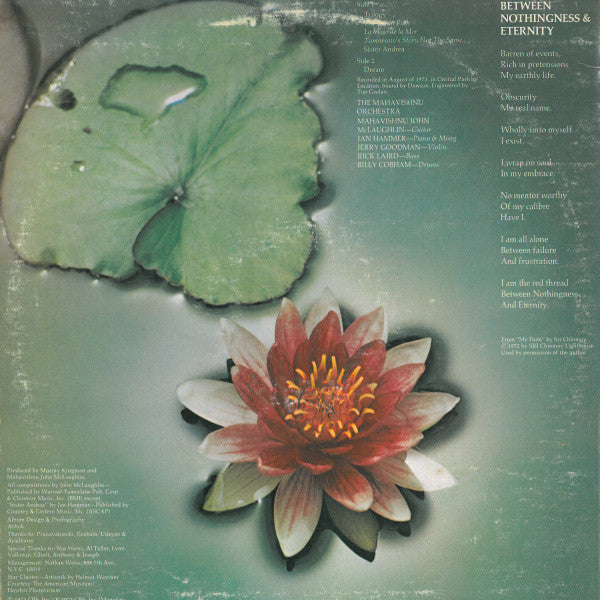 Mahavishnu Orchestra : Between Nothingness & Eternity (LP, Album)