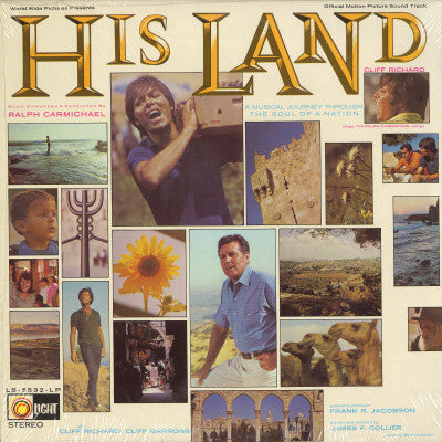 Cliff Richard & Cliff Barrows With Ralph Carmichael Orchestra And The Ralph Carmichael Singers : His Land (LP, Album)