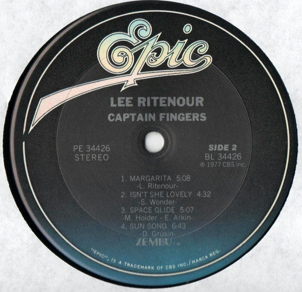 Lee Ritenour : Captain Fingers (LP, Album, RE, Pit)