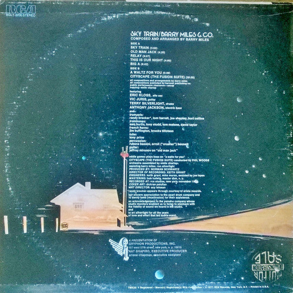 Barry Miles : Sky Train (LP, Album)