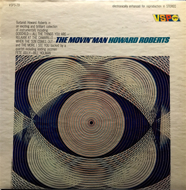 Howard Roberts : The Movin' Man (LP, Album, Rep)