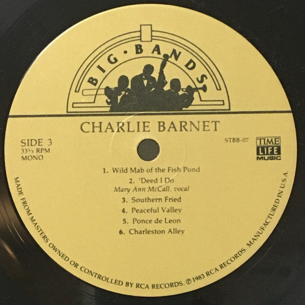 Charlie Barnet : Big Bands: Charlie Barnet (2xLP, Comp, Mono, Hal + Box)